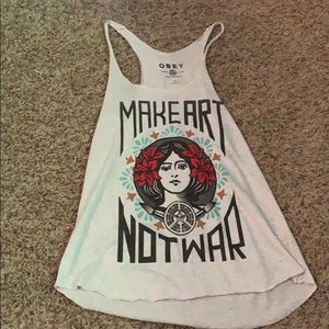 Obey tank top